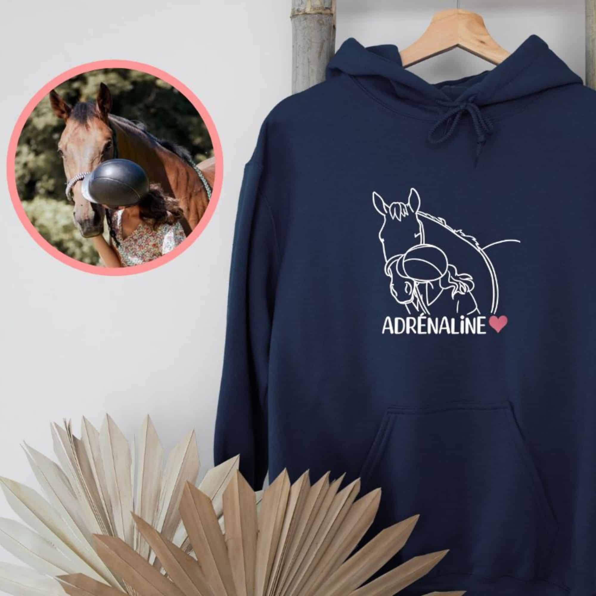 Photo sweat cheval